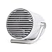 Price comparison product image Fancii Small Personal USB Fan - Portable Mini Table Desk Fan with Twin Turbo Blades, Whisper Quiet Cyclone Air Circulating Technology - For Home, Office, Outdoor Travel (White)