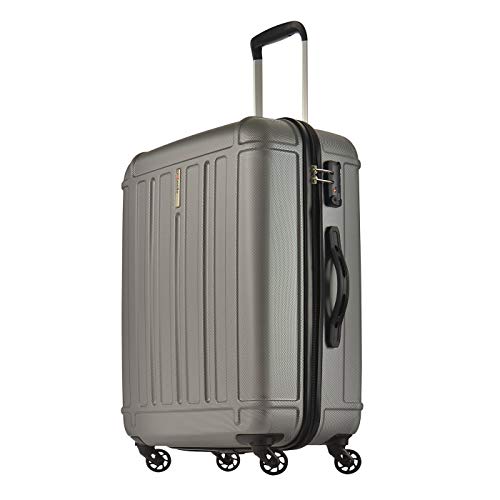 PROBEETLE Voyager III Maleta Mediana Ultra Ligera | Equipaje de Viaje de 4 Ruedas 360° | 66x46x26cm - Capacidad 59L | Superficie Rígida de Policarbonato | Candado TSA y Manija Telescópica