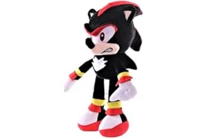 Pappy Hugg Sonic Plush, Sonic the Hedgehog Toys Sonic Shadow – Size 25 cm Fun & Cuddly Sonic Toys - Cute Sonic Toys, Super Sonic Shadow Plushies for Kids–Gift for Kids - inches 130 grams sonic toys