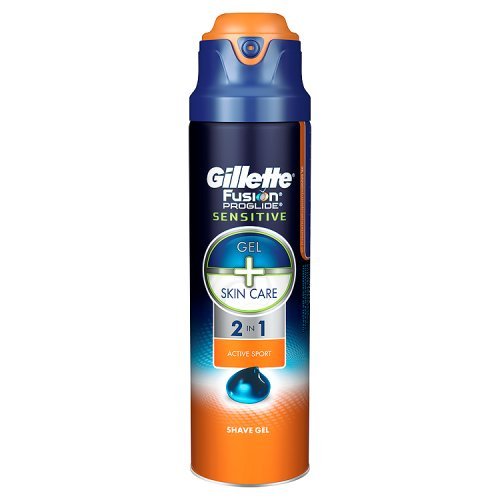 Gillette Fusion Proglide Sensitive Active Sport Shaving Gel 170 ml