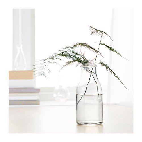 IKEA ENSIDIG -Vase Klarglas – 18 cm - 2