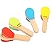 Produktbild TrifyCore Griff Musikinstrument aus Holz Castanet Clapper Instrument Puzzle Musik Früherziehung Lehrhilfe Spielzeug zufällige Farbe 1Pc