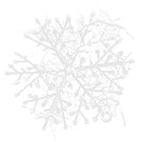 2, Diámetro de los copos de nieve: 11 cm / 15 cm / 18 cm / 23 cm.