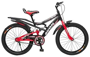 Avon Bicycle Inspiro 20T Kids Bicycle with Center Suspension (Velvet & Black Color)