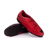  Nike Jr. Hypervenomx Phelon 3 Interior Niño 37.5 Bota de fútbol - Botas de fútbol (Interior, Niño, Masculino, Suela para Interiores, Negro, Rojo, Monótono)