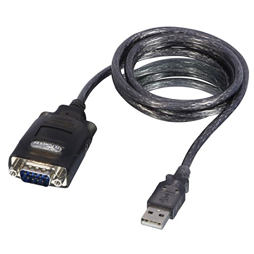 USB to Serial Converter with COM Retention, 1.1m Adapter Cable, FTDI chipset, for PDAs, barcode readers, EPOS and industrial devices and Serial Port Equipped Devices, Windows, Mac, Linux