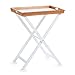 Produktbild Zeller 25380 Beistelltisch, Tablett abnehmbar, MDF/Bamboo, ca. 60 x 40 x 72 cm