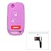 KMH Silicone Key Cover for Mahindra Bolero 3 Button Flip Key (Purple) RS.199.00