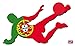 Produktbild 1art1 76344 Fußball - Fußballer Mit Flaggen-Trikot, Portugal Wand-Tattoo Aufkleber Poster-Sticker 120 x 60 cm
