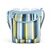 Built NY Three Bottle Tote Baby Blue Stripe