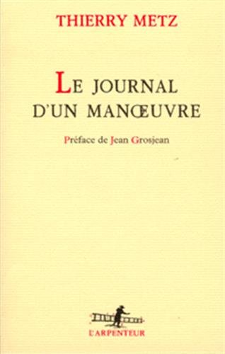 couverture de : Le Journal d'un manoeuvre