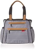 Incluye cambiador Skip Hop Grand Central - Bolso, color negro/blanco