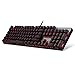 Produktbild Tastatur, HARRYSTORE Mechanische Tastaturschalter Backlit RGB Bunte Licht Spieltastatur (Silber)