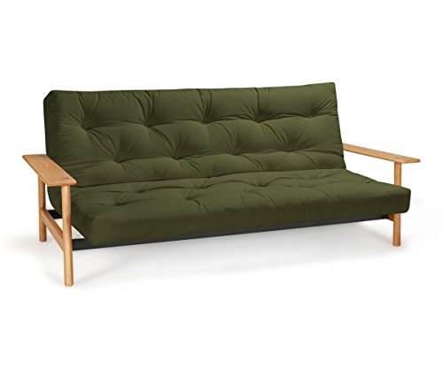 Futonsofa Balder - Schlafsofa 140 x 200 cm mit Futon & Lattenrost