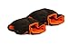 Baby Pushchair/Pram/Stroller Hand Warmer Mitts / Gloves - Black / Orange
