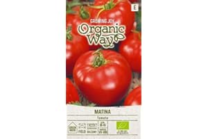 Organic Way | Semillas TOMATE MARMANDA | Semillas de Hortalizas | Semillas de Tomate | Variedad medianamente temprana, de unos 150–170 cm de altura | 1 paquete