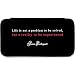Produktbild Life is not - Soren Kierkegaard Faux Leather iPhone 6 Flip Case