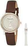 Stuhrling Original 734LS2.SET.02 Damen-Armbanduhr Analog Quarz Leder