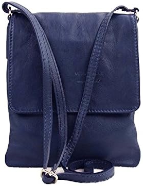 OBC ital. Kleine Schultertasche Schmucktasche Hand Made in Italy CrossOver iPad Mini Tablet 7'' Leder Tasche Umhängetasche...