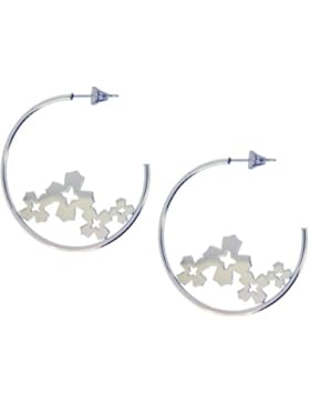 Ohrcreolen aus Edelstahl mit ein