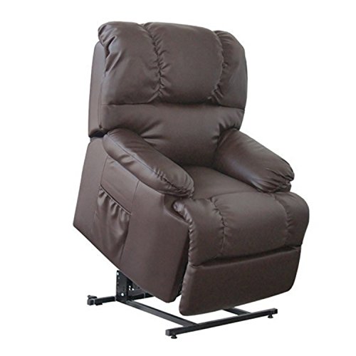 JRD Fauteuil de Massage Relaxation lève des Personnes (Chocolat)