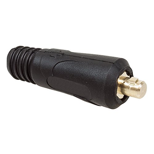 WELDINGTOOL Schweißkabelstecker 10-25 mm², Dorn-Ø 9 mm, (weitere Varianten auswählbar)