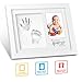 Produktbild Baby Abdruckset, multifun Fußabdruck Handabdruck Set Baby Bilderrahmen Gipsabdruck Set Hand und Fuß Ton Art baby Abdruck Fussabdruck Rahmen Taufe Babyparty Geschenk zur Geburt Mädchen Junge Neugeborene