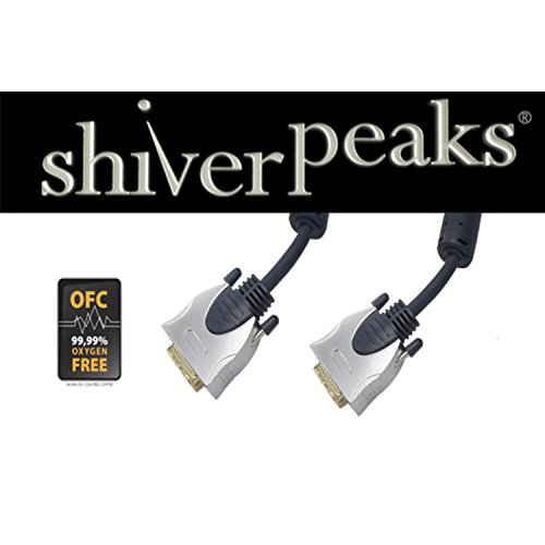 shiverpeaks 22224642 Kabel DVI Professional männlich DVI-D 24 + 1 Männlich Silber