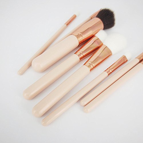 Sunnywill 8ST Kosmetik Make-up Pinsel Rouge Lidschatten Pinsel Set Kit für Mädchen Frauen Damen - 3