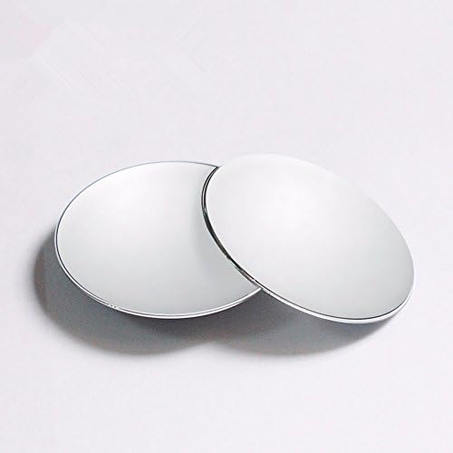 HD Unlimited Adjustable Small circle mirror blind spot mirror reversing small circle mirror wide-angle car rearview mirror auxiliary mirror,Silver Mirror
