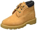 timberland kinderschuhe größentabelle  Timberland Unisex-Kinder Wasserdicht Chukka Klassische Stiefel, Gelb (Wheat), 31 EU