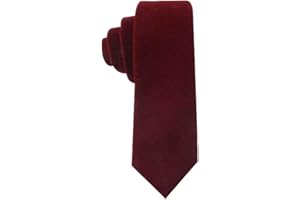 AUSCUFFLINKS Velvet Skinny Tie | Wedding Ties for Groomsmen | Necktie for Him
