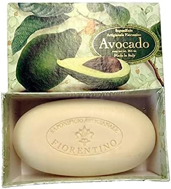 Saponificio Artigianale Fiorentino, Aguacate, caja individual de pastilla de jabón de 300g
