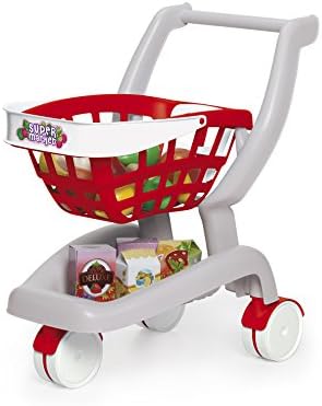 Chicos84158 Large Folding Supermarket Cart with Baby Chair, 18 Accessories Included, Multicoloured, Sin Talla