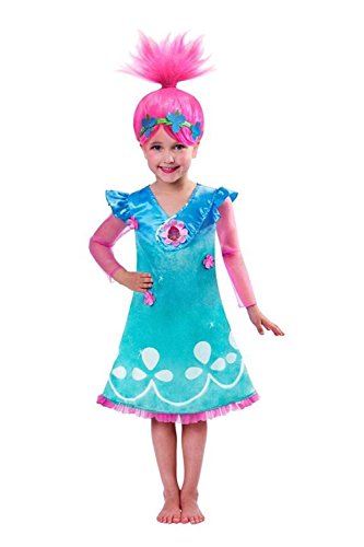 Preisvergleich Produktbild Kinder Kostüm Trolls Poppy - 5-6 Jahre