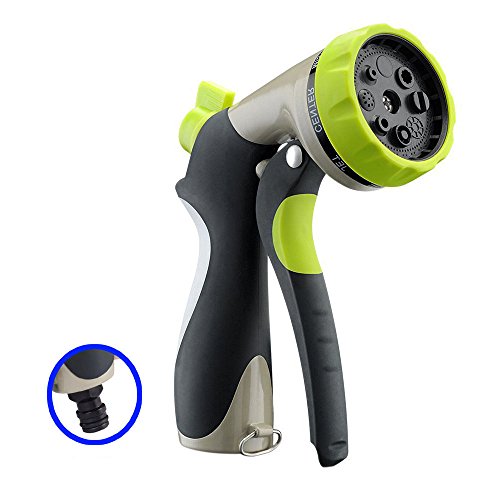 Preisvergleich Produktbild Homim Multifunktions Spritzpistole Garten Handbrause Gartenbrause Verstellbarer Wasserdurchfluss für Garten Bewässerung Auto Haustier