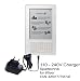 Produktbild Netzteil Iriver Story. 90° Spezialstecker 230V Ladegerät für i-River E-Book Reader. Steckerlader 110-240 Volt - schwarz