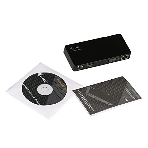 i-tec USB 3.0 Travel Docking Station Advance HDMI oder VGA Full HD+ 2048×1152, Gigabit Ethernet, Notebook Ultrabook Tablet - 4
