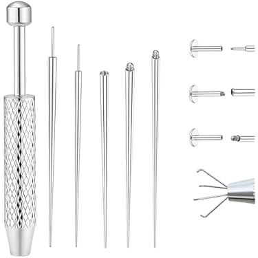 Ecarteur En Bâton Tunnel Noir 1,6 2 3 4 5 6 8 10mm Taper Set