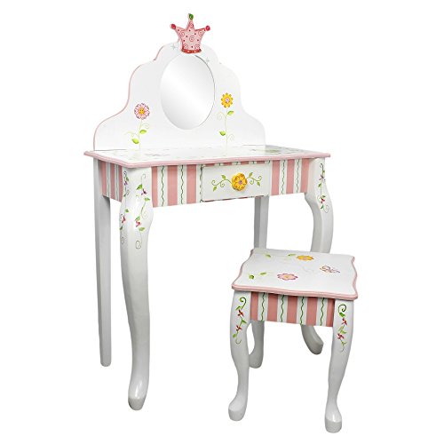Fantasy Fields by Teamson Princess & Frog Vanity Table & Stool