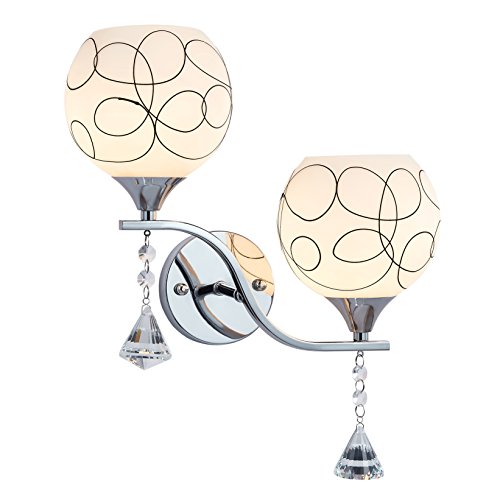 Egomall Lampada da parete moderna LED Lampade Camera di illuminazione