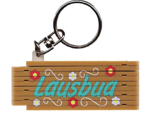 Preisvergleich Produktbild BAUMA-Funkys Zollstock-Schlüsselanhänger"Lausbua"