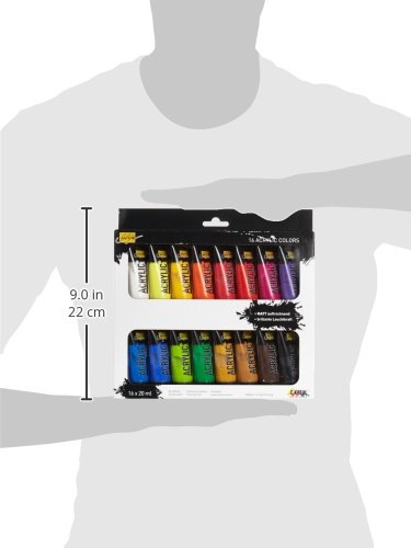 Solo Goya 84172 – Acrylic 20 ml Tuben, 16 teiliges Set - 2