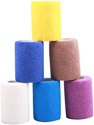 Andux Zone 6 set multifunction color woven medical adhesive bandage ZZTXBD-01 Random Color ZZTXBD-01 (7.5cm*4.5m)