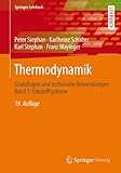 Image de Thermodynamik: Grundlagen und technische Anwendungen Band 1: Einstoffsysteme: Volume 1 (Sp