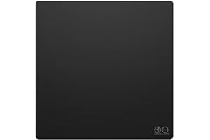 Lethal Gaming Gear Saturn Pro Tapis de Souris Gamer - XL SQ - XSOFT - Noir - Tapis Souris Carré pour PC Gamer et Le Bureau (500 x 500mm)