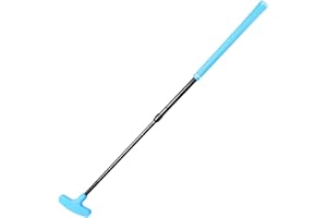 Harilla Putter de Golf Rétractable Bidirectionnel pour Droitier Et Gauche - Tige Léger Réglable En Alliage D'aluminium - Mini Club pour Pelouse Intérieure Et Extérieure