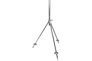 GARTENARTIKEL Karasto Dreibein-Stativ, 1 Zoll stahlverzinkt, höhenverstellbar für Sprinkler, Sprenger