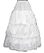 Produktbild LadyMYP Eleganter A Reifrock mit 2 verstellbaren Ringen und 3 Decklagen, NEU