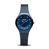 BERING Damen-Armbanduhr Analog Solar Edelstahl 14427-393